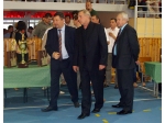 На церемонию чествования победителей прибыл губернатор Олег Бетин