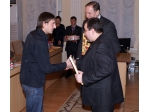 Награждение лучших спортсменов области 2009 года. Александр Малин - футбол (фото Иван Стрелов)